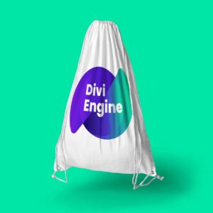 divi engine string bag (big logo)